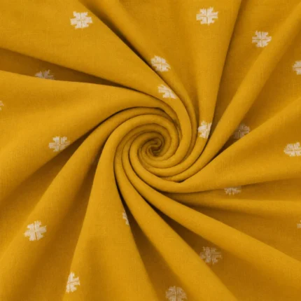 Mustard Meadow Cotton Fabric