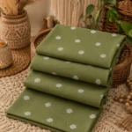 Olive Grove Elegance Cotton Fabric