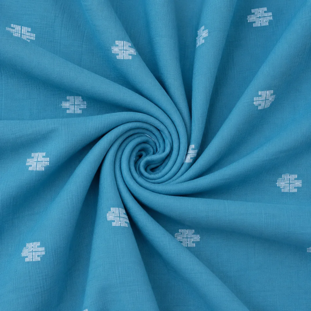 Aqua Aura Cotton Fabric Aqua Aura Cotton Fabric