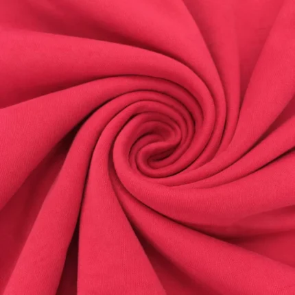 Scarlet Bloom Cotton Fabric