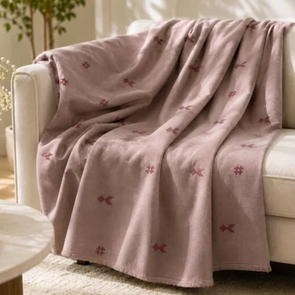 Pink Dusk Charm Cotton Fabric