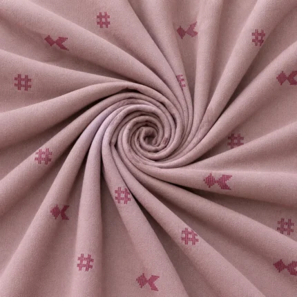 Pink Dusk Charm Cotton Fabric