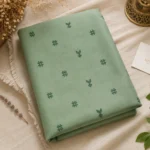 Pistachio Bloom Cotton Fabric