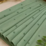 Pistachio Bloom Cotton Fabric