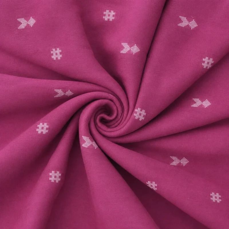 Ruby Petal Cotton Fabric