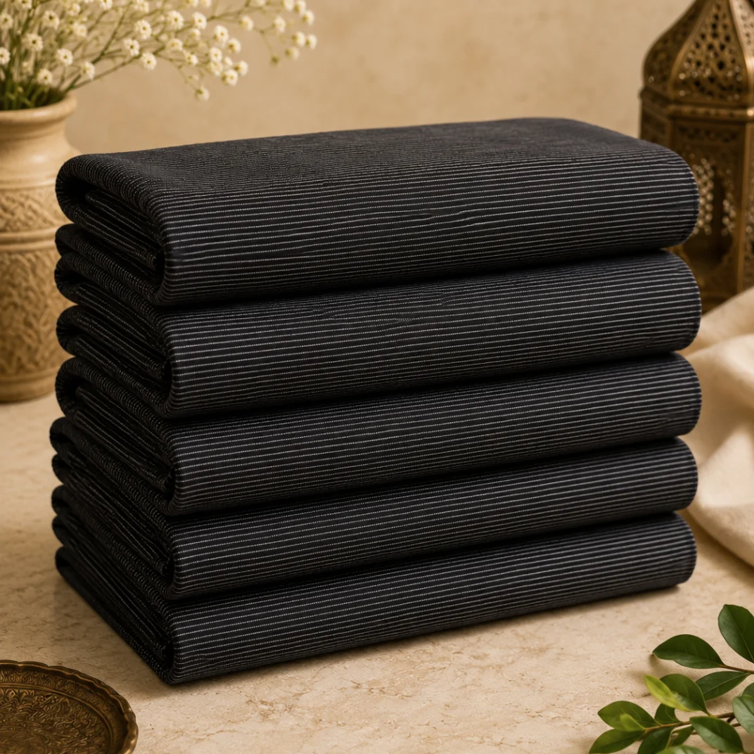 Midnight Ripple Cotton Fabric Midnight Ripple Cotton Fabric