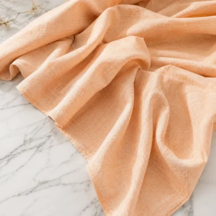 Peach Blossom Cotton Fabric