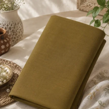 Olive Heritage Cotton Fabric